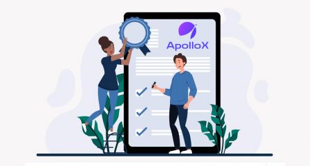  ApolloX में लॉग इन और अकाउंट कैसे वेरीफाई करें