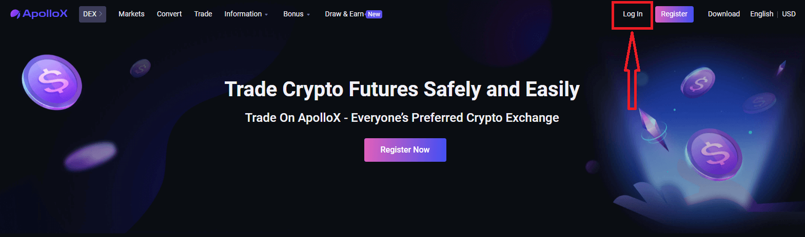 Как войти и начать торговать криптовалютой на ApolloX