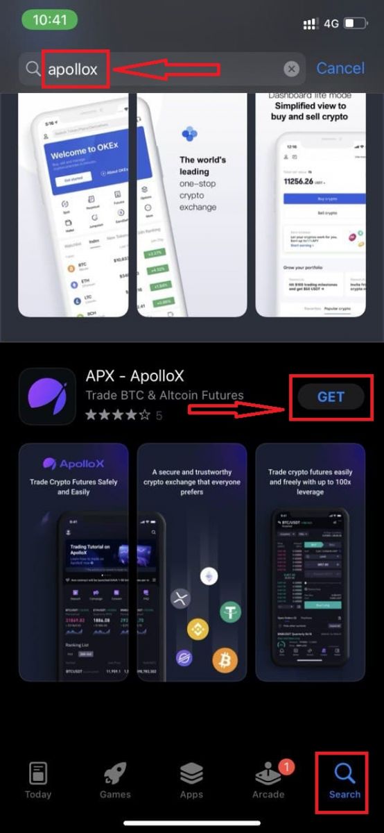 Как загрузить и установить приложение ApolloX для мобильного телефона (Android, iOS)