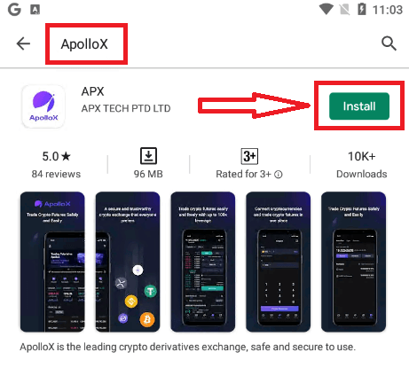 Как загрузить и установить приложение ApolloX для мобильного телефона (Android, iOS)