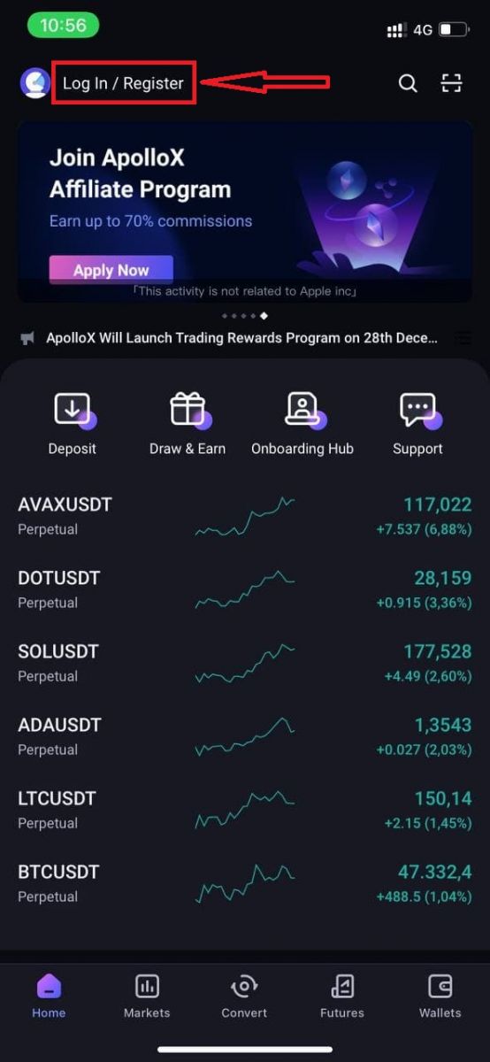 How to Open a Trading Account in ApolloX