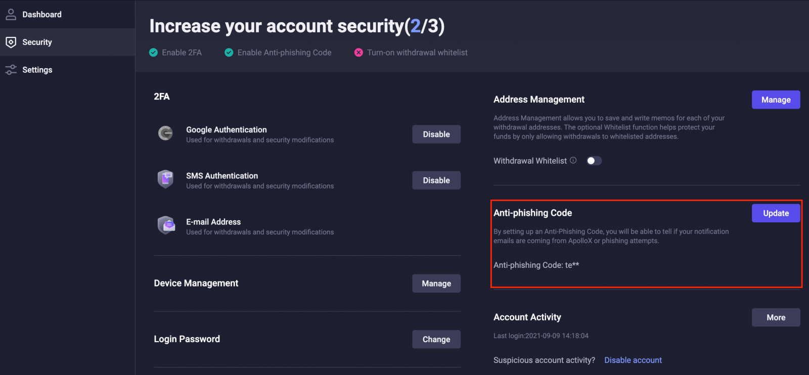 How to Login and Verify Account in ApolloX