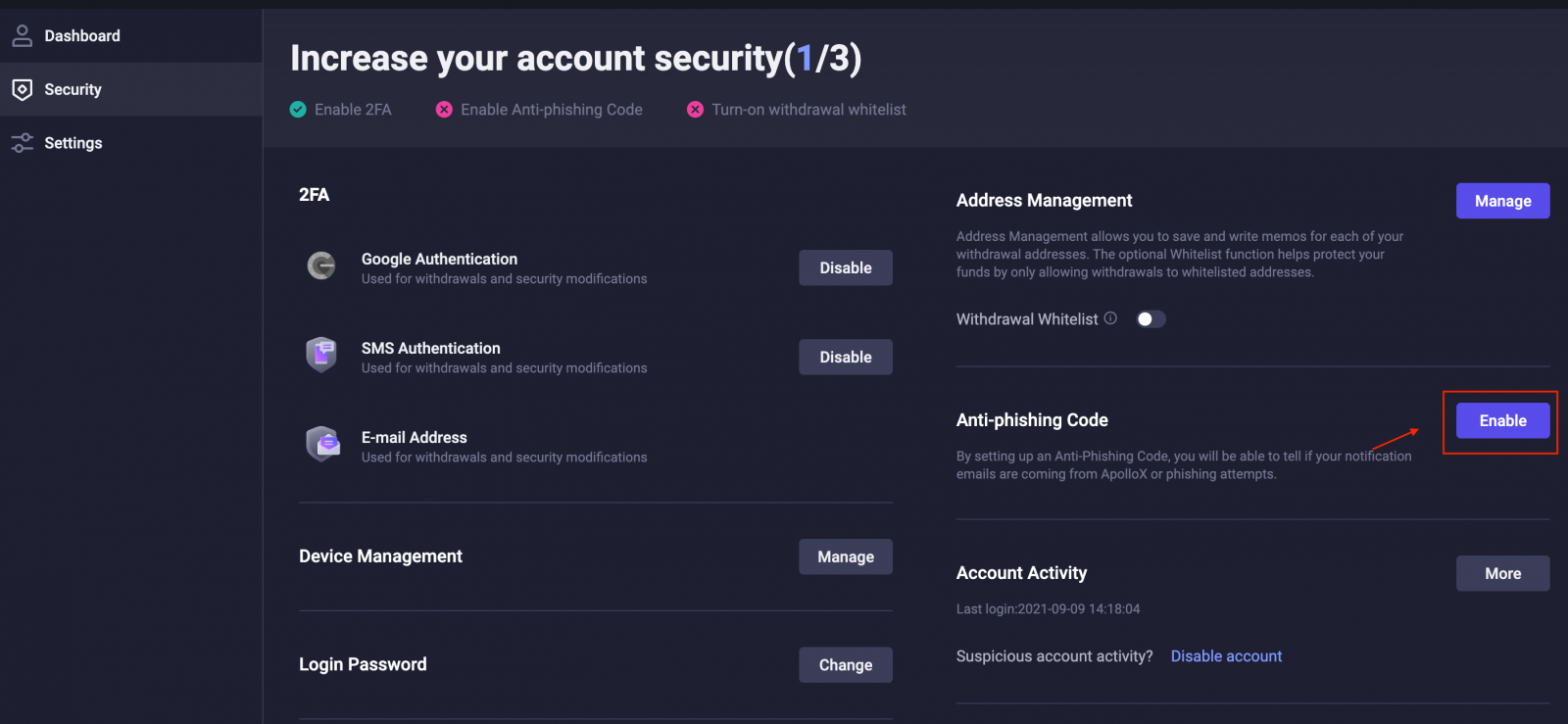 How to Login and Verify Account in ApolloX