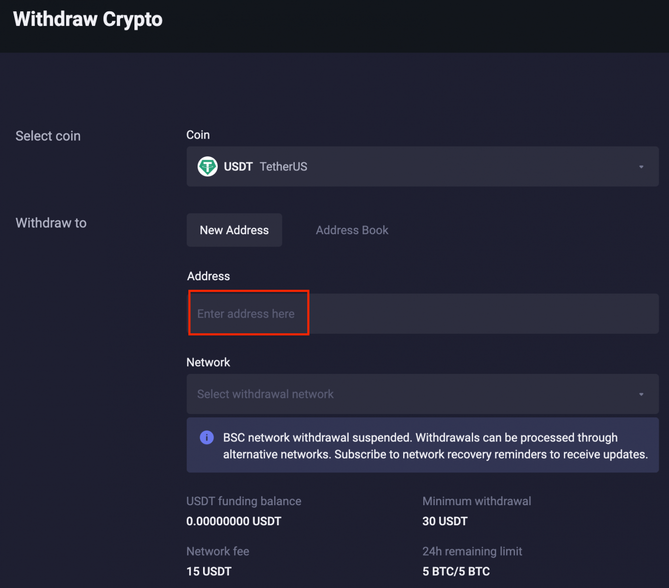How to Trade Crypto and Withdraw from ApolloX